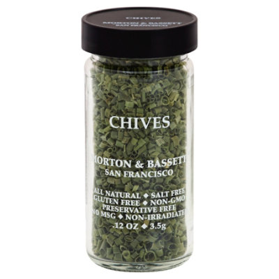 Morton & Bassett Chives - 0.12 Oz - Image 1