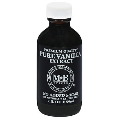 Morton & Basset Premium Quality Pure Vanilla Extract – 2 Oz. - Image 2