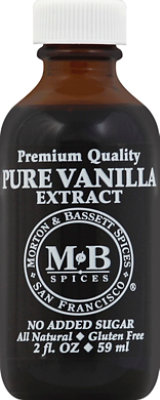 Morton & Basset Premium Quality Pure Vanilla Extract – 2 Oz. - Image 2