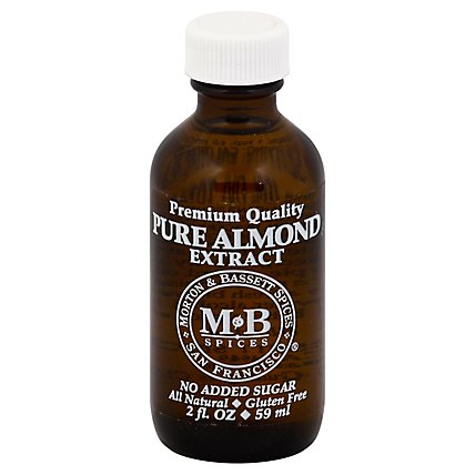 Morton & Bassett Extract Pure Almond - 2 Fl. Oz. - Image 1
