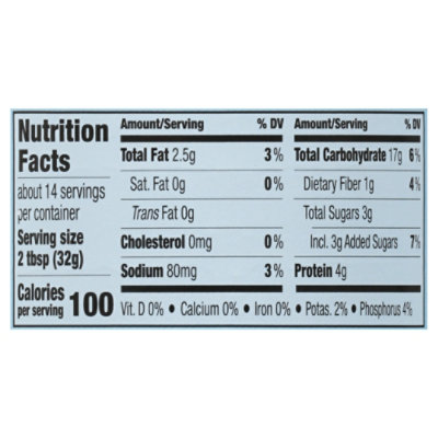 Better N Peanut Butter Spread Low Sodium - 16 Oz - Image 4