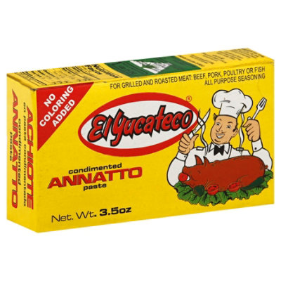 El Yucateco Annatto Paste Condimented Pack - 3.5 Oz - Image 1