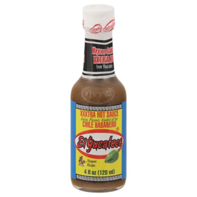 El Yucateco Sauce Hot XXXtra Chile Habanero Bottle - 4 Fl. Oz. - Image 3