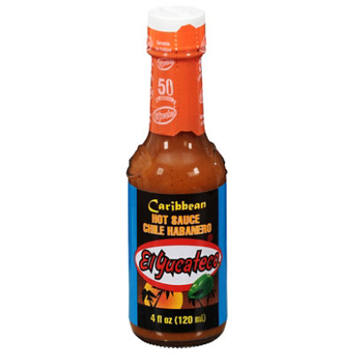 El Yucateco Sauce Hot Caribbean Chile Habanero - 4 Fl. Oz. - Image 3