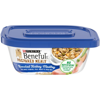 Beneful Prepared Meals Roasted Turkey Medley Wet Dog Food - 10 Oz - Image 1