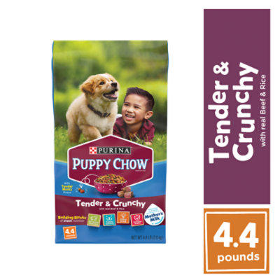 Purina puppy chow 2024 beef and rice