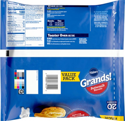 Pillsbury Grands! Biscuits Buttermilk Value Pack 20 Count - 41.6 Oz - Image 6