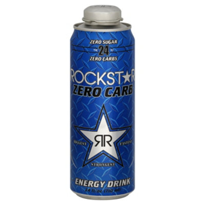Rockstar Energy Drink Zero Carb - 24 Fl. Oz. - Image 1