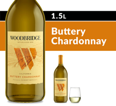 Woodbridge Buttery Chardonnay White Wine - 1.5 Liter