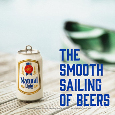 Natural Light  Beer 4.2% ABV In Cans - 18-16 Fl. Oz. - Image 4