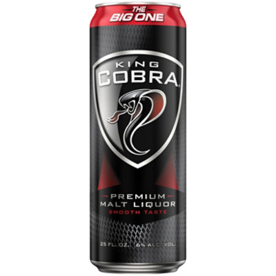 King Cobra Premium Malt Liquor Can - 25 Fl. Oz. - Image 2
