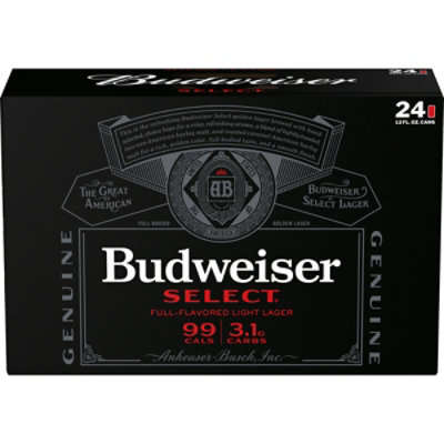 Budweiser Select Light Beer 4.3% ABV In Cans - 24-12 Fl. Oz. - Image 2