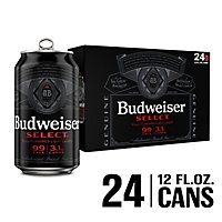 Budweiser Select Light Beer Cans - 24-12 Fl. Oz. - Image 1