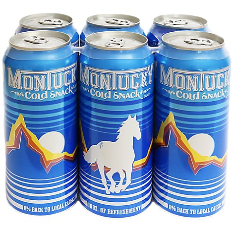 Montucky Cold Snacks Beer - 6-16 Fl. Oz.
