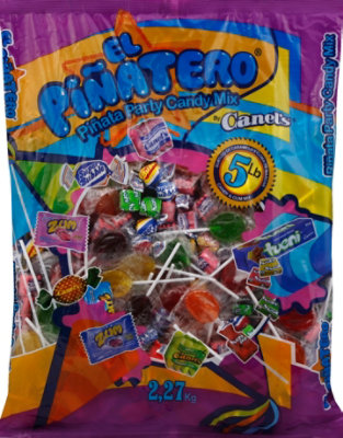Canels Candy & Gum Mix Pinata Party Bag - 80 Oz - Image 2