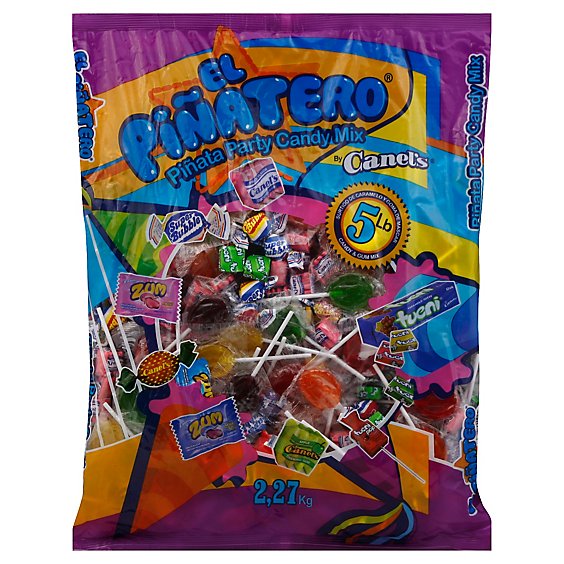 Canels Candy & Gum Mix Pinata Party Bag - 80 Oz