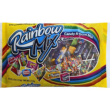 Canels Candy and Gum Mix Rainbow Mix Bag - 2.5 Lb - Image 1
