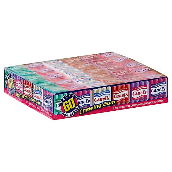 Canels Chewing Gum Box - 60 Count