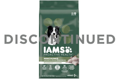 Iams Proactive Health Minichunks Real Chicken Adult Small Kibble Dry Dog Food - 3.3 Lbs - Image 1