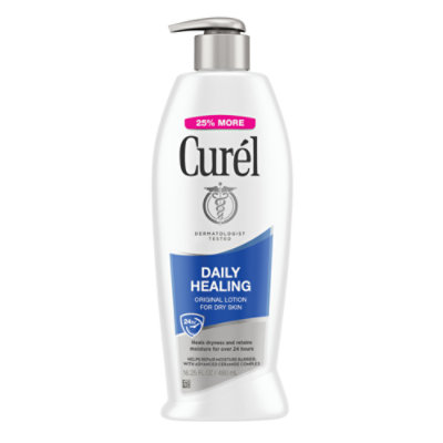 Curel Continuous Comfort Moisture Lotion for Dry Skin Original Formula - 16.25 Fl. Oz.