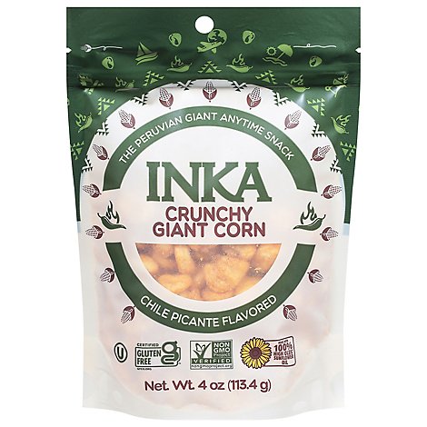 Inka Corn Corn Roasted Giant Chile Picante - 4 Oz