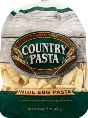 Country Pasta Egg Pasta Homemade Style Wide - 16 Oz - Image 2