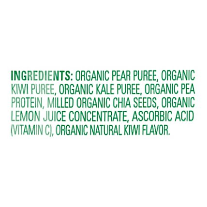 Happy Tot Organics Fiber & Protein Blend Pears Kiwi & Kale - 4 Oz - Image 5