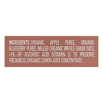 Happy Baby Organics Organic Baby Food Apple Blueberries & Oats - 4 Oz - Image 5