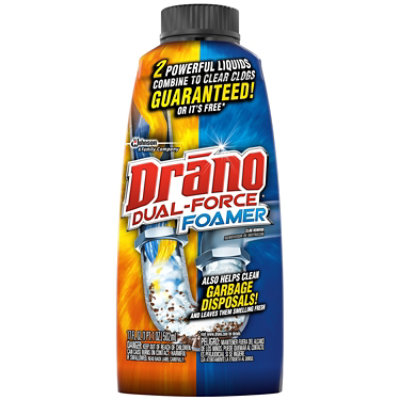 Drano Dual-Force Foamer Clog Remover 17 fl oz