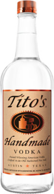 Titos Vodka Texas Handmade 80 Proof - 1 Liter