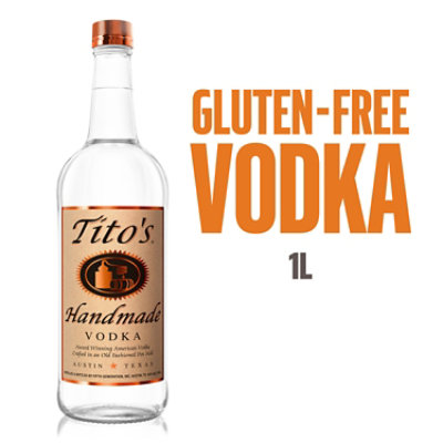 Titos Vodka Texas Handmade 80 Proof - 1 Liter