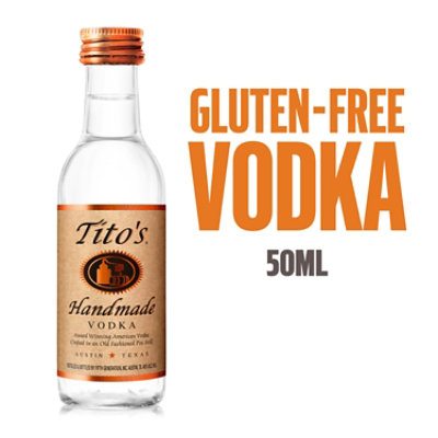 Tito's Handmade Vodka - 50 Ml - Image 1