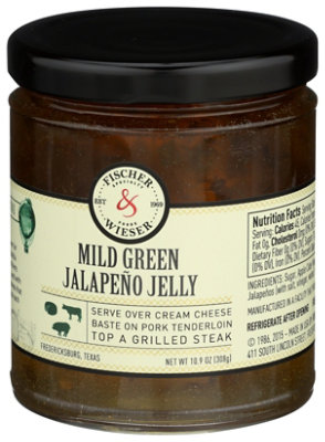 Fischer & Wieser Jelly Mild Green Jalapeno - 10.9 Oz - Image 4