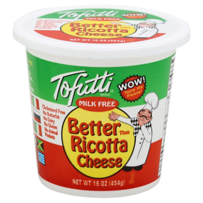 Tofutti Milk Free Better Than Ricotta Cheese - 16 Oz - Image 1