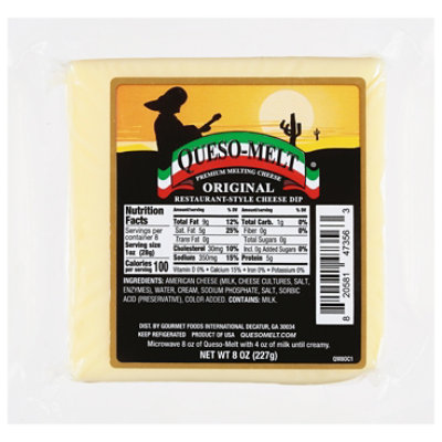Queso Melt Cheese - 8 Oz - Image 1
