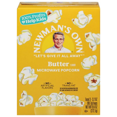 Newmans Own Popcorn Microwave Butter - 3-3.5 Oz - Image 3