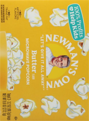 Newmans Own Popcorn Microwave Butter - 3-3.5 Oz - Image 6