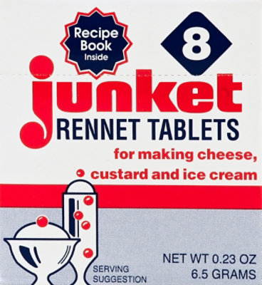 Junket Rennet Tablets 8 Count - 0.23 Oz - Image 2