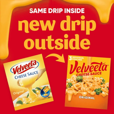 Velveeta Original Cheese Sauce - 3 ct with 4 Oz - Image 1