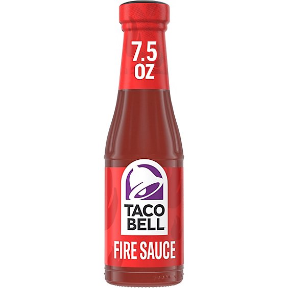 Taco Bell Fire Sauce Bottle - 7.5 Oz