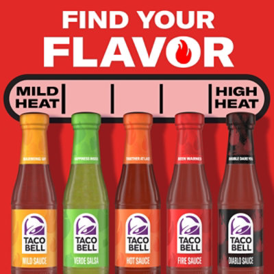 Taco Bell Fire Sauce Bottle - 7.5 Oz - Safeway