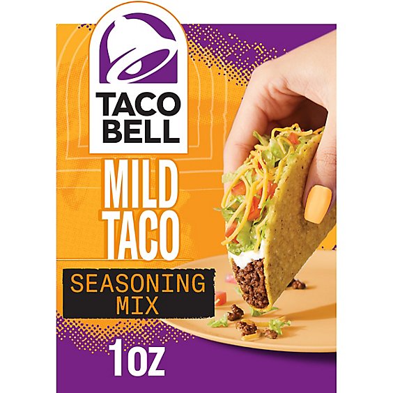 Taco Bell Seasoning Mix Taco Mild - 1 Oz