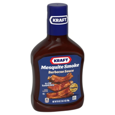 Kraft Mesquite Smoke Slow Simmered Barbecue Sauce Bottle - 18 Oz - Image 4