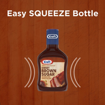 Kraft Sweet Brown Sugar Slow-Simmered Barbecue BBQ Sauce - 18 Oz - Image 3