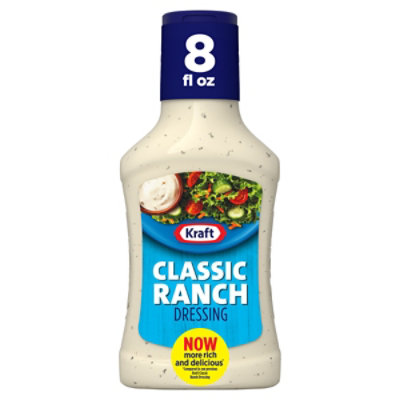 Kraft Classic Ranch Salad Dressing Bottle - 8 Fl. Oz. - Image 1