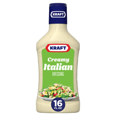 Kraft Creamy Italian Salad Dressing Bottle - 16 Fl. Oz. - Image 2