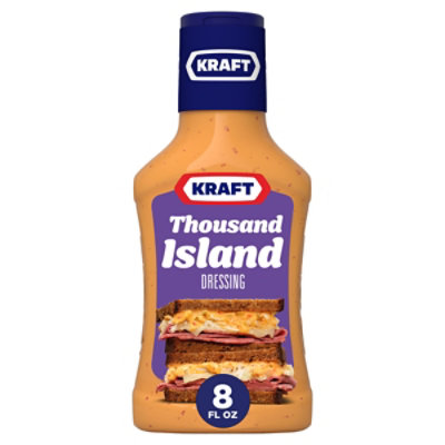 Kraft Thousand Island Salad Dressing Bottle - 8 Fl. Oz. - Image 1