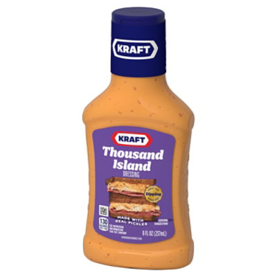 Kraft Thousand Island Salad Dressing Bottle - 8 Fl. Oz. - Image 5