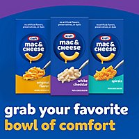 Kraft White Cheddar Macaroni & Cheese Dinner with Pasta Shells Box - 7.3 Oz - Image 9