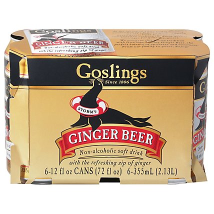 Goslings Ginger Beer - 6-12 Fl. Oz. - Image 3